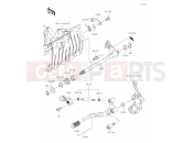 KAWASAKI NINJA 400 (EX400GNFNN) 13 Gear Change Mechanism