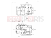 KAWASAKI NINJA 400 (EX400GNFNN) 15 Crankcase Bolt Pattern