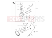 KAWASAKI NINJA 400 (EX400GNFNN) 43 Front Master Cylinder