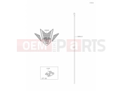 KAWASAKI NINJA 400 (EX400GNFNN) 75 Accessory(Decals)
