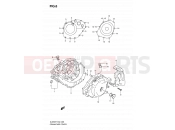 6 - CRANKCASE COVER - Suzuki DL650A L0 (2010) V-Strom (E02,E19,E24)
