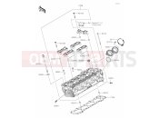 KAWASAKI Z900RS (ZR900KNSBB) 01 Cylinder Head