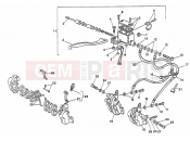 DUCATI 1994 Supersport 400 SS FRONT BRAKE SYSTEM DOUBLE DISC » BRAKING SYSTEM