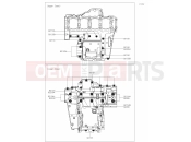 KAWASAKI NINJA 1000SX (ZX1002KNSNN) 15 Crankcase Bolt Pattern