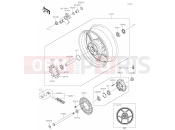 KAWASAKI NINJA 1000SX (ZX1002KNSNN) 39 Rear Hub