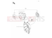KAWASAKI NINJA 1000SX (ZX1002KNSNN) 65 Accessory(ENG. Cover Ring and Cap)