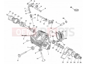 DUCATI 1994 Supersport 400 SS VERTICAL CYLINDER HEAD » VALVE DRIVE
