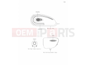 KAWASAKI W800 (EJ800EMFNN) 58 Decals