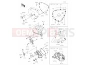 KAWASAKI 2021 17 Left Engine Cover(s)