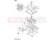 SUZUKI DL650A L2 (2012) V-Strom (E21) 3 - REAR CYLINDER HEAD
