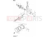 SUZUKI DL650A L2 (2012) V-Strom (E21) 7 - CRANKSHAFT