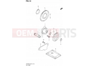 SUZUKI DL650A L2 (2012) V-Strom (E21) 14 - OIL PUMP