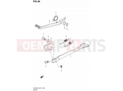 SUZUKI DL650A L2 (2012) V-Strom (E21) 36 - STAND