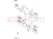 SUZUKI DL650A L2 (2012) V-Strom (E21) 37 - FOOTREST