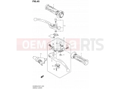 SUZUKI DL650A L2 (2012) V-Strom (E21) 45 - HANDLE LEVER
