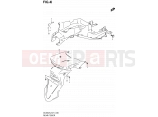 SUZUKI DL650A L2 (2012) V-Strom (E21) 46 - REAR FENDER