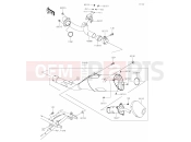 KAWASAKI KLX450R (KLX450AMFNN) (Europe) 05 Muffler(s)