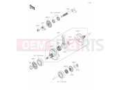 KAWASAKI KLX450R (KLX450AMFNN) (Europe) 08 Crankshaft