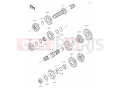 KAWASAKI KLX450R (KLX450AMFNN) (Europe) 11 Transmission