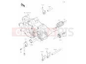KAWASAKI KLX450R (KLX450AMFNN) (Europe) 12 Gear Change Drum/Shift Fork(s)