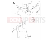 KAWASAKI KLX450R (KLX450AMFNN) (Europe) 38 Front Master Cylinder