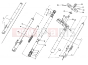 DUCATI 1994 Supersport 600 SS FRONT FORK » FRONT SUSPENSION