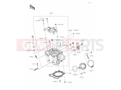 KAWASAKI KX250 (KX252BLF) (Europe) 01 Cylinder Head