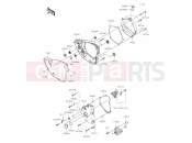 KAWASAKI KX250 (KX252BLF) (Europe) 15 Engine Cover(s)