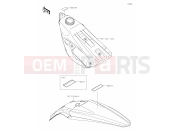 KAWASAKI KX250 (KX252BLF) (Europe) 48 Labels