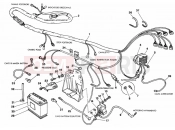 DUCATI Superbike 888 BATTERY » WIRING HARNESS