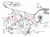 DUCATI 1994 Superbike 888 US BATTERY » WIRING HARNESS