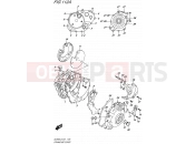 SUZUKI DL650AUE L5 (2015) V-Strom (E21) 112A - CRANKCASE COVER