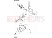 SUZUKI DL650AUE L5 (2015) V-Strom (E21) 120A - CRANKSHAFT