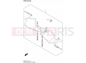 SUZUKI DL650AUE L5 (2015) V-Strom (E21) 912A - UNDER COWLING SET (OPTIONAL)