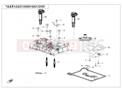 CYLINDER HEAD COVER - E02-1 - CFMOTO 450 SR S (CF400-9F [EU5] ) 2023