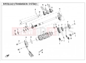 TRANSMISSION SYSTEM(1) - E06-1 - CFMOTO 450 SR S (CF400-9F [EU5] ) 2023