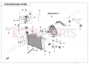 COOLING SYSTEM - F18 - CFMOTO 450 SR S (CF400-9F [EU5] ) 2025