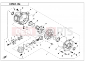 CFMOTO CFORCE 1000 (CF1000ATR-2A) REAR AXLE(NO DIFFERENTIAL) - F33-B