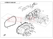 CFMOTO CFORCE 1000 (CF1000ATR-2A) CVT CASE ASSY - E01-3-V1