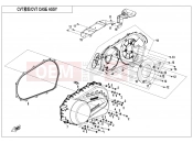 CFMOTO CFORCE 1000 (CF1000ATR-2A) CVT CASE ASSY - E01-3-V2