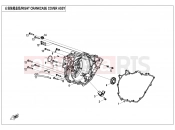 CFMOTO CFORCE 1000 (CF1000ATR-2A) RIGHT CRANKCASE COVER ASSY - E01-5