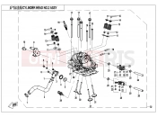 CFMOTO CFORCE 1000 (CF1000ATR-2A) CYLINDER HEAD NO.2 ASSY - E02-6
