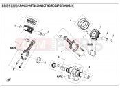CFMOTO CFORCE 1000 (CF1000ATR-2A) CRANKSHAFTãCONNECTING RODãPISTON ASSY - E04