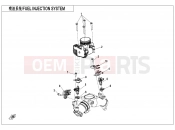 CFMOTO CFORCE 1000 (CF1000ATR-2A) FUEL INJECTION SYSTEM - E17