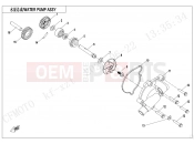 CFMOTO CFORCE 1000 (CF1000AU) WATER PUMP ASSY. - E08
