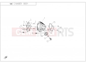 CFMOTO CFORCE 110 (CF110AY10) CYLINDER BOD - E02-2