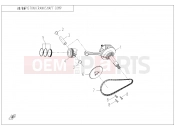 CFMOTO CFORCE 110 (CF110AY10) PISTON@^ CRANKSHAFT COMP - E04