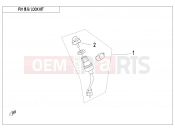 CFMOTO 2017 ATV CFORCE 450 (CF400ATR-2L [T3a] ) LOCK KIT - F01