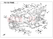 CFMOTO 2017 ATV CFORCE 450 (CF400ATR-2L [T3a] ) FRAME - F03