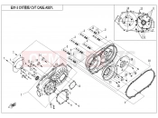 CVT CASE ASSY. - E01-3 - CFMOTO CFORCE 450 (CF400AU) 2017